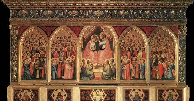 GIOTTO di Bondone Baroncelli Polyptych oil painting image